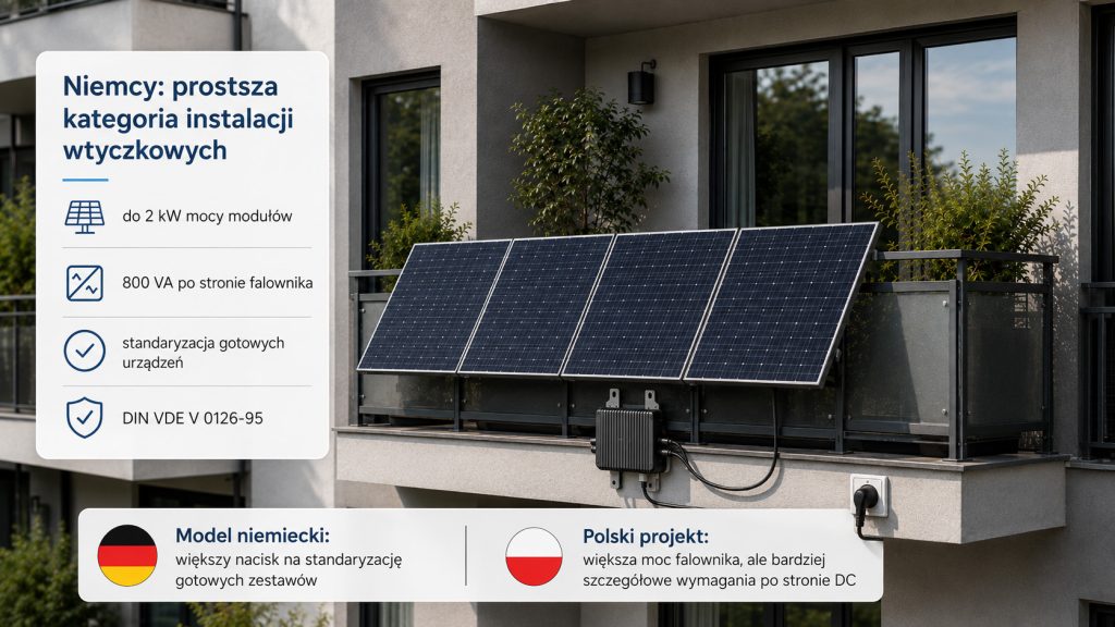 Niemcy postawili na prostszą kategorię instalacji wtyczkowych